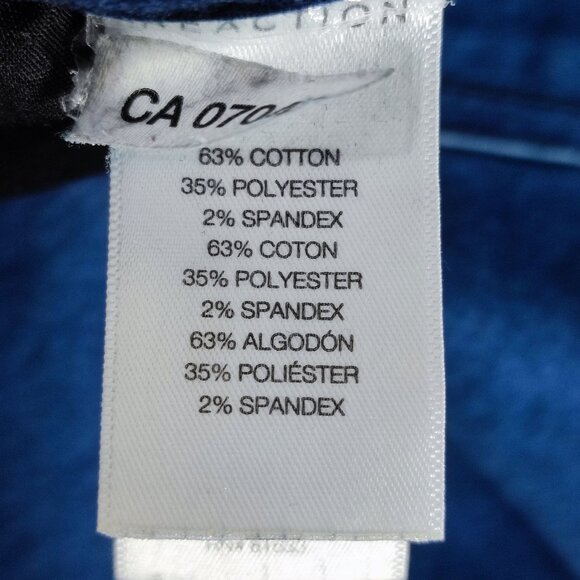 Kenneth Cole Reaction jeans women's size 14 dark wash blue skinny straight leg - Picture 7 of 14